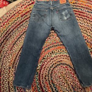 Levi's  501 Classic Straight Blue Jeans 36 x 34